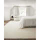 Crowe Wool Light Beige Performance  Area Rug