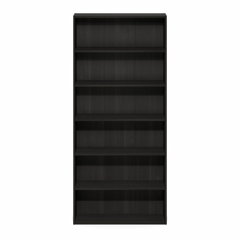Bibliothèque Furinno Basic 6-Tier Open Shelf, Espresso