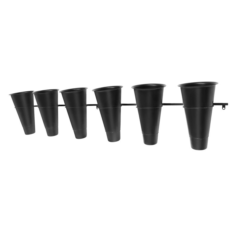 6Pcs Flower Display Stand with Buckets