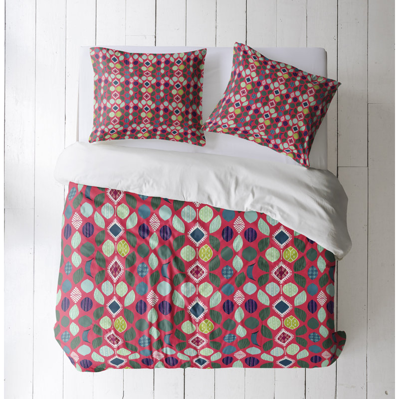 Abstract Duvet Cover, King Duvet Cover + 2 King Shams