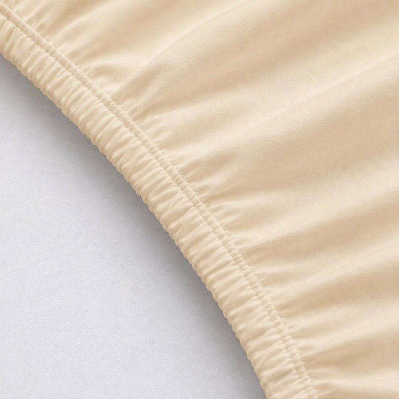 6-Piece Premium Deep Pockets Microfiber Sheet Set, California King, Cream