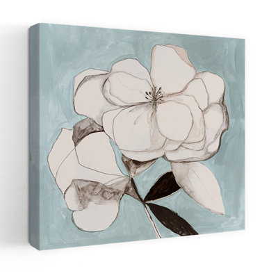 «I Delicate Elegant Minimalist Nature Flower Art»