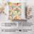Abstract Retro 70s Hippie Pattern III Retro