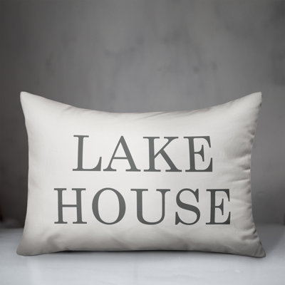  Lake House Outdoor Rectangular Pillow Cover & Insert
