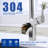 Single Handle Kitchen Faucet with Pull-Down Sprayer