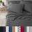 Martex 225 Thread Count Bed Sheets Light Weight, Soft Breathable Sheets, Brushed Cotton Rich Blend, Secure Fit, Wrinkle Resistant, Durable, Easy Care & Comfy Sheets-546490927-656003030