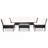 6 Piece Lounge Chair with Cushions-1309369775-1309369729