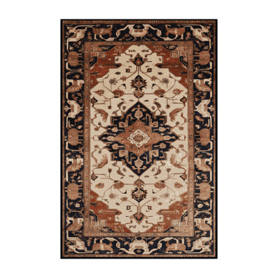 Tapis brun lavable à la machine