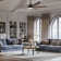 Matte Black Integrated Led 6 Speed Color Changing Indoor Ceiling Fan With Light And Remote