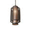 8.5" Wide Cilindro Weave-Tex Mini Pendant