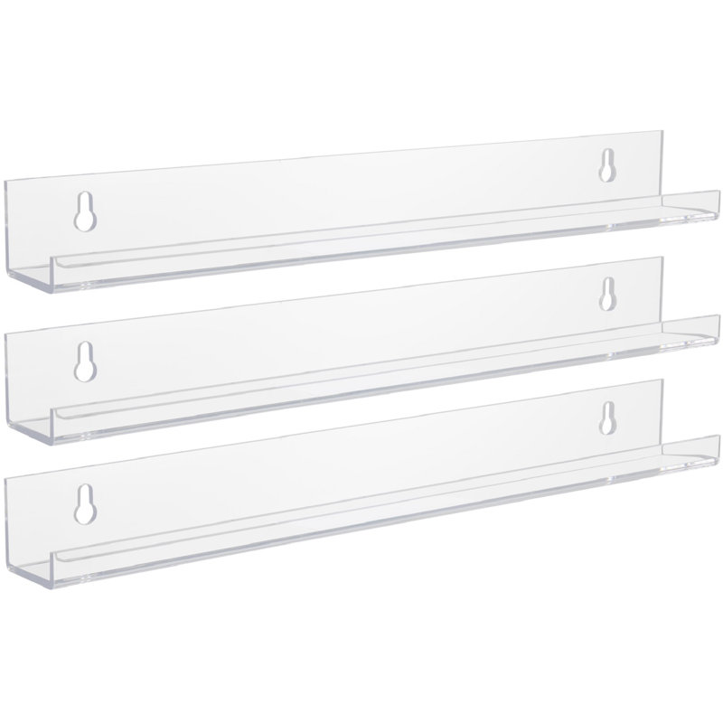 Sorbus Clear Organizer Shelf 3 Pack