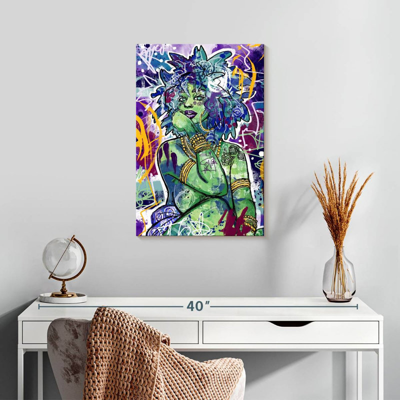 Leisha Subira, 24" H x 16" W
