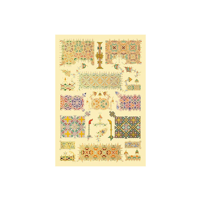 « russian design #1 » par auguste racinet, impression