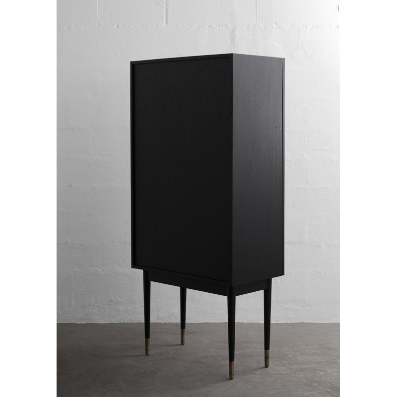Perfidia Solid Wood Bar Cabinet
