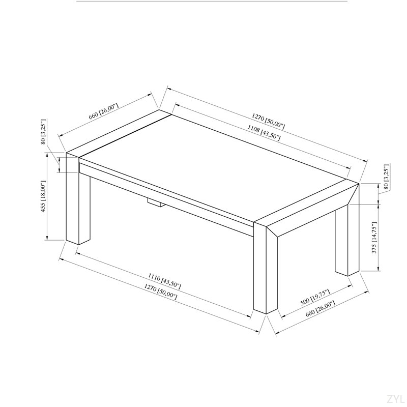 Table beige rétro