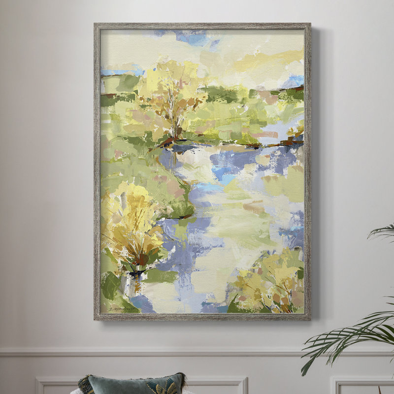 Airy I, reproduction encadrée - bois massif, H 21 po x l 17 po