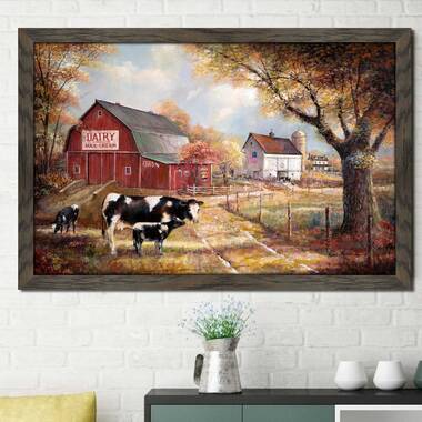 farm framed pictures