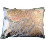 Shells Linen Rectangular Pillow Cover