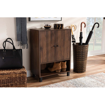 Brighton 8 Pair Shoe Storage Cabinet