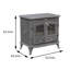 12kW Cast Iron Wood and Charcoal Burning Stove