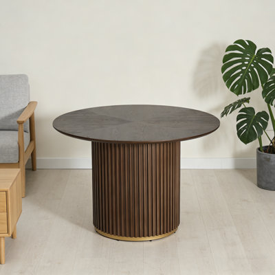 Table de salle à manger en bois de 47,24 pouces pour 4 personnes