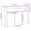 Sideboard 116 X 30 X 75 Cm Engineered Wood-272680710