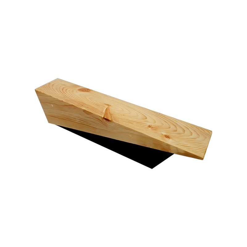 Meuble télé Modern Burlywood, H 15,75 po x L 13,78 po x l 62,99 po