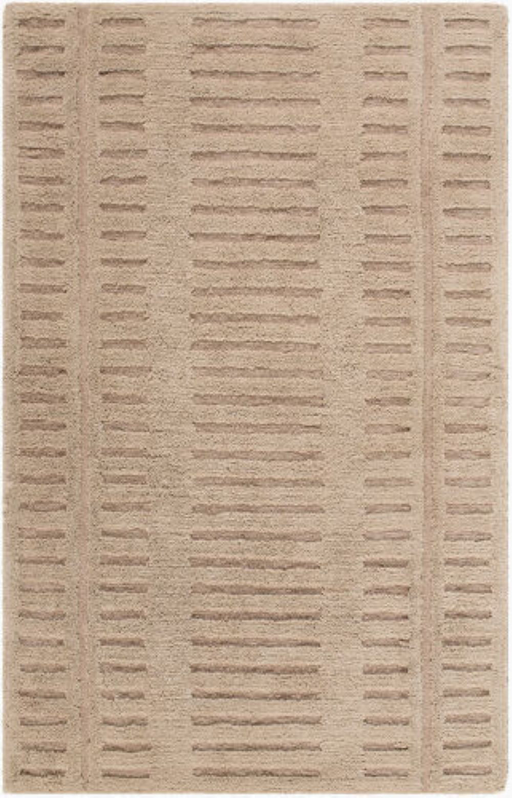 Finlea Machine Washable Hand Tufted Area Rug, Rectangle 6' x 9'