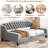 Modern Upholstered Daybed With Tufted Button Design-107441811