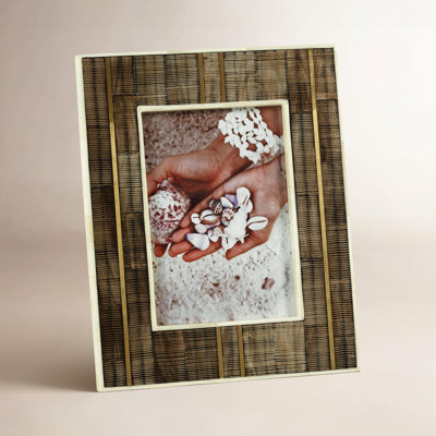 Brown Bone Matte Picture Frame