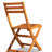 3-Piece Eucalyptus Bistro Set, Square, Natural Oil