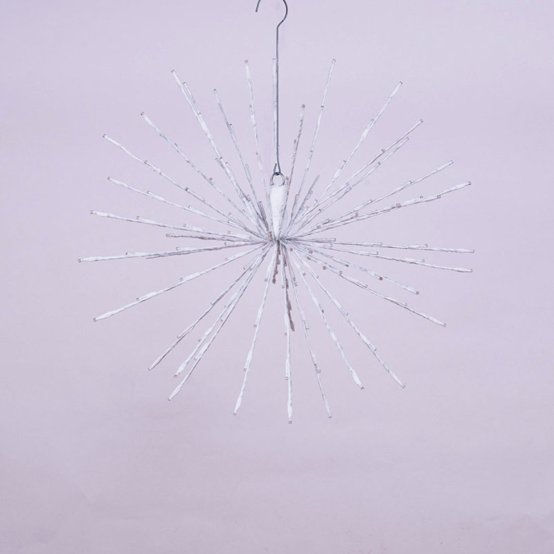 200 lanternes 200 lumières, Blanc pur / rouge, H 24 po x L 24 po x l 24 po