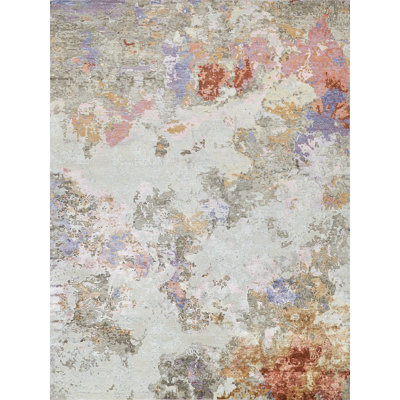Cosmo Hand Knotted Abstract Indoor Rug