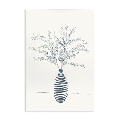 Art mural sur vase Minimal Herb par Yuyu Pont