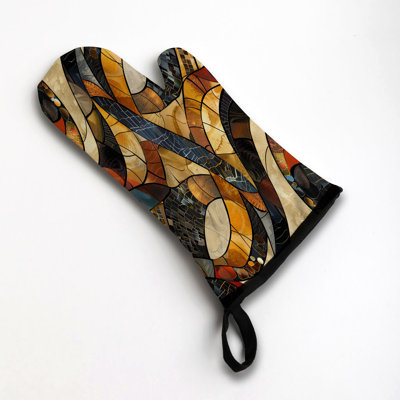 Ikat Glimmer Oven Mitt