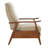 Imona Wood Arm Push Back Recliner In Performance Fabric - Rawhide - Set Of 2-517635049