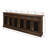 Covent Gardens 96 " W Oak Solid Wood and Iron Sideboard