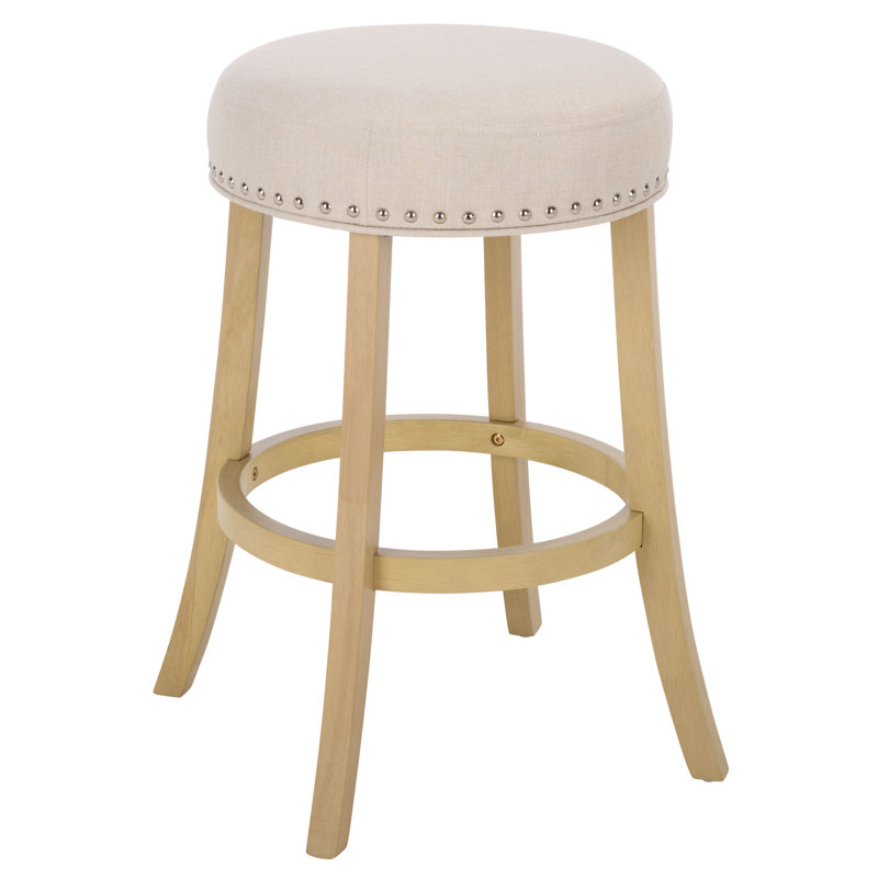 Tabouret de comptoir Amato, Crème