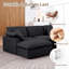 Canapé modulaire surdimensionné d'angle surdimensionné, ensemble de salon modulaire en chenille Shariff Cloud-689612560-689612561