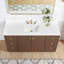 comptoir en pierre blanc pour salle de bain-123303598