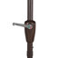 Parasol de terrasse peu encombrant avec frise festonnée, manivelle et inclinaison 9 pi Beverly-807307873-821560282