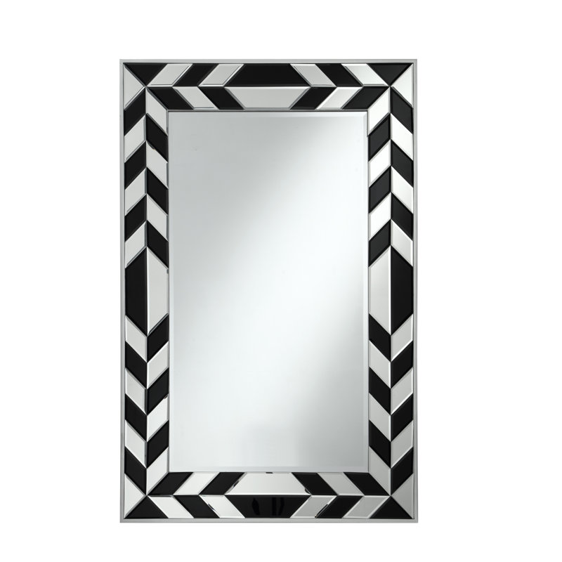 Inspired Home Milania Elegant Design Wall Mirror for Bedroom