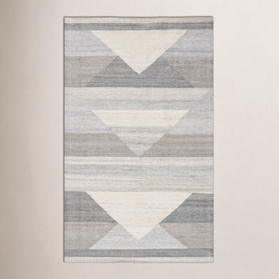 Rainn Gray Hand-Woven Outdoor Rug