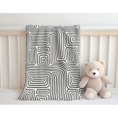 Timeless Walk Velveteen Fleece Blanket