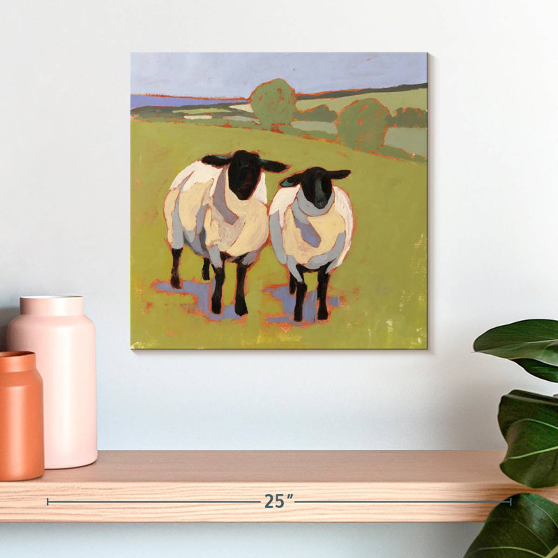 Brampt Suffolk Sheep I, H 16 po x l 16 po