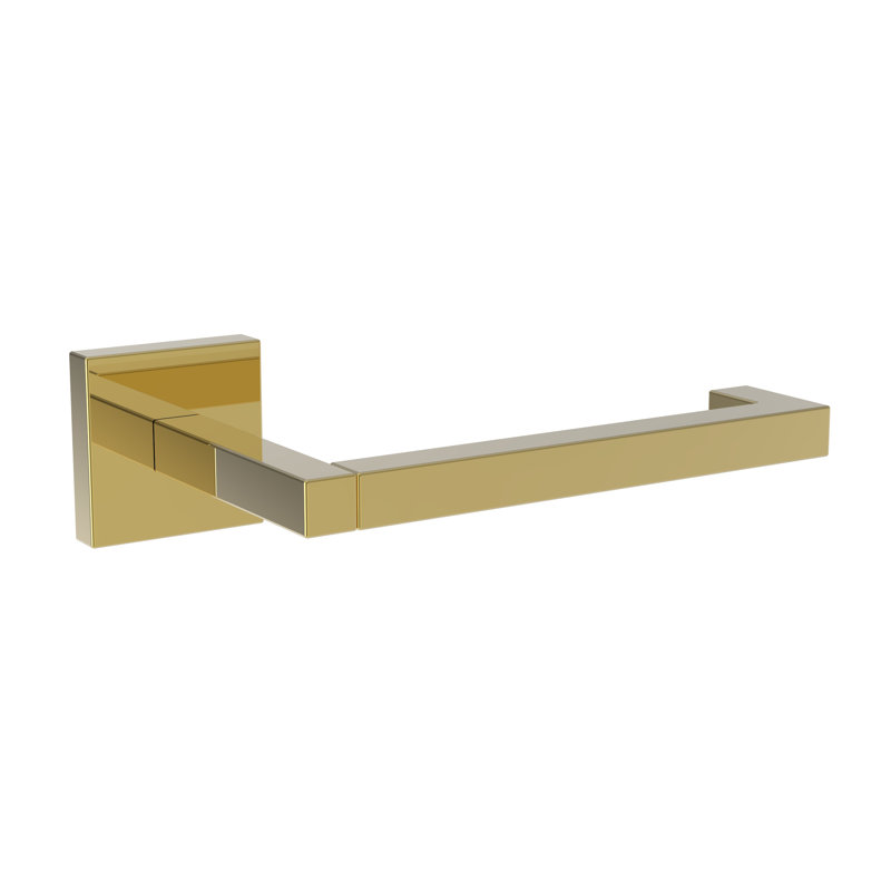 Open Toilet Tissue Holder, Polished Gold (PVD)