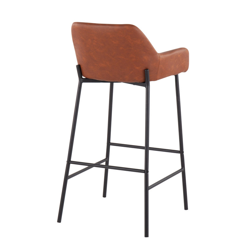 Tabouret de bar Daniella, Noir