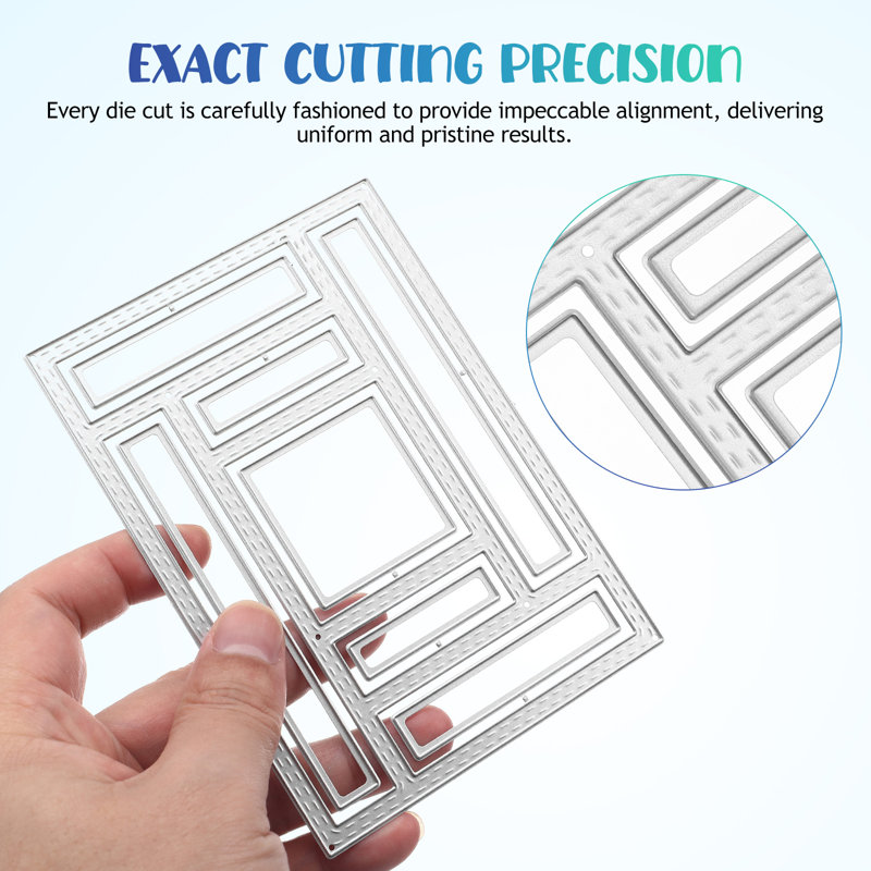 2Pcs Cutting Dies Photo Album Card Making Die Cuts Diy Craft Embossing Template