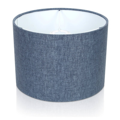 Linen Drum Pendant Shade