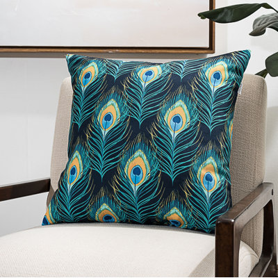  Hanging Leaves Tropical Throw Pillow